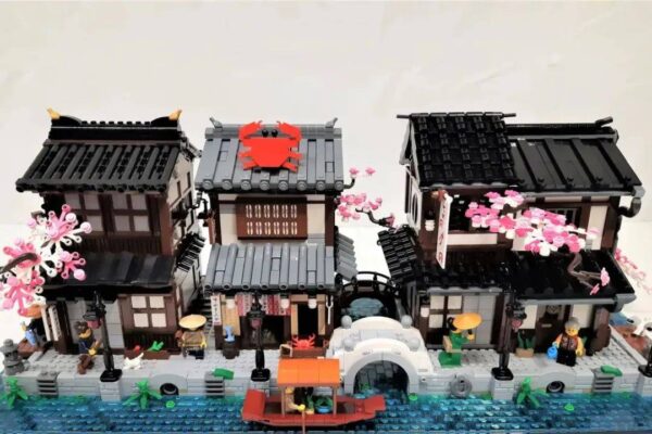 细节超丰富~乐高Ideas作品“传统日本村落”获得10000票支持