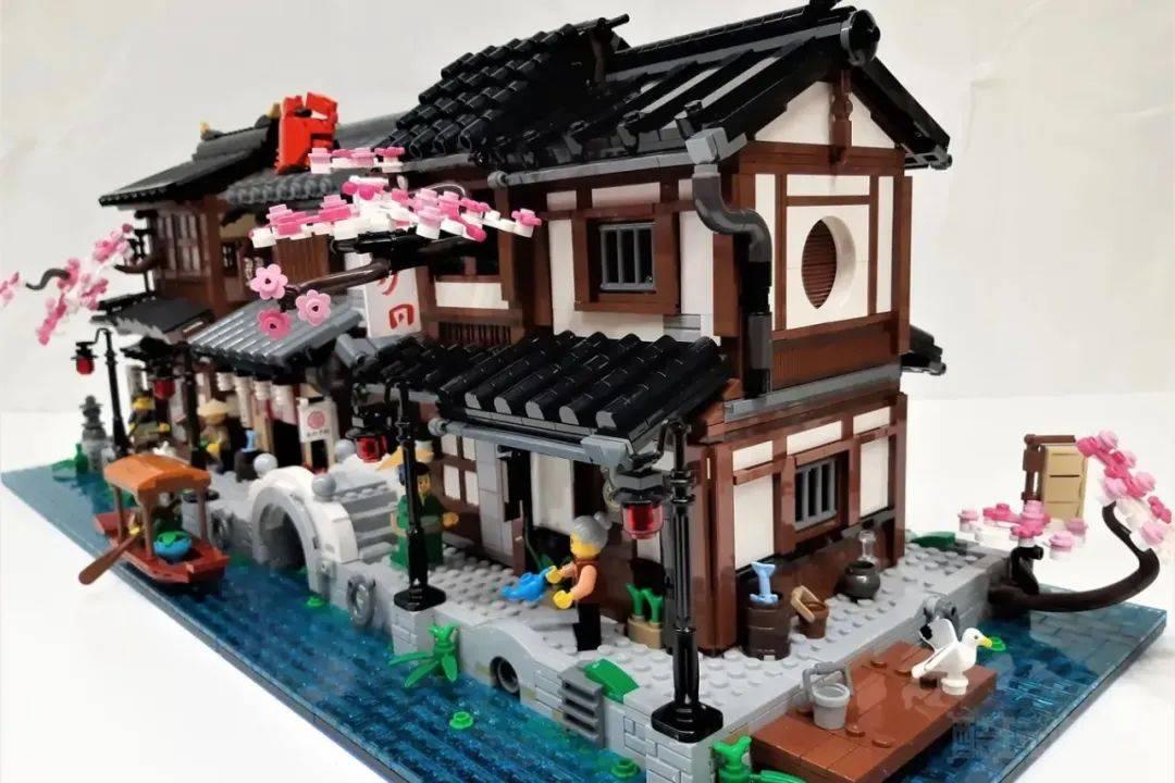 细节超丰富~乐高Ideas作品“传统日本村落”获得10000票支持 -1 细节超丰富~乐高Ideas作品“传统日本村落”获得10000票支持 -1