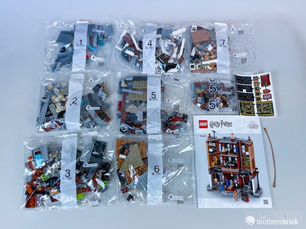 乐高哈利波特76408格里莫广场12号开箱评测 -1