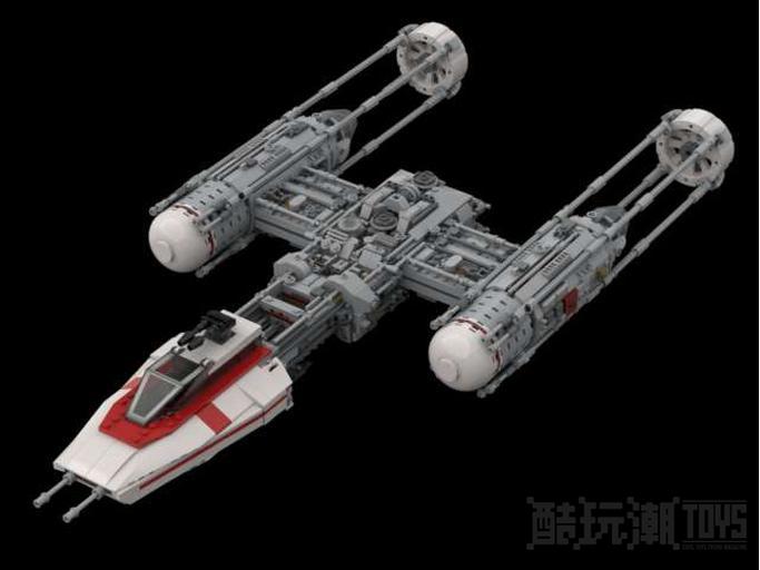 UCS抵抗军Y翼星际战机UCS Resistance Y-Wing Starfighter -1