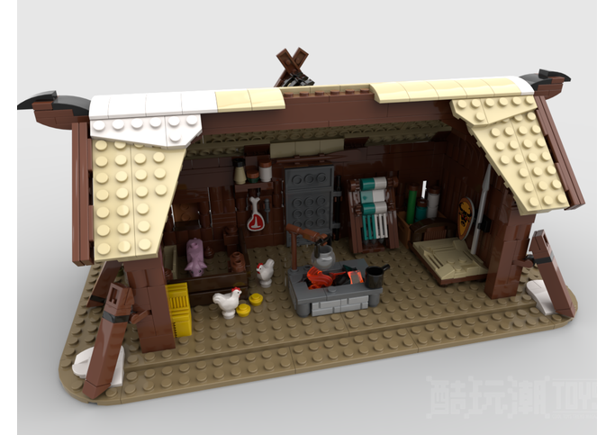 维京人的长屋Viking Longhouse -1