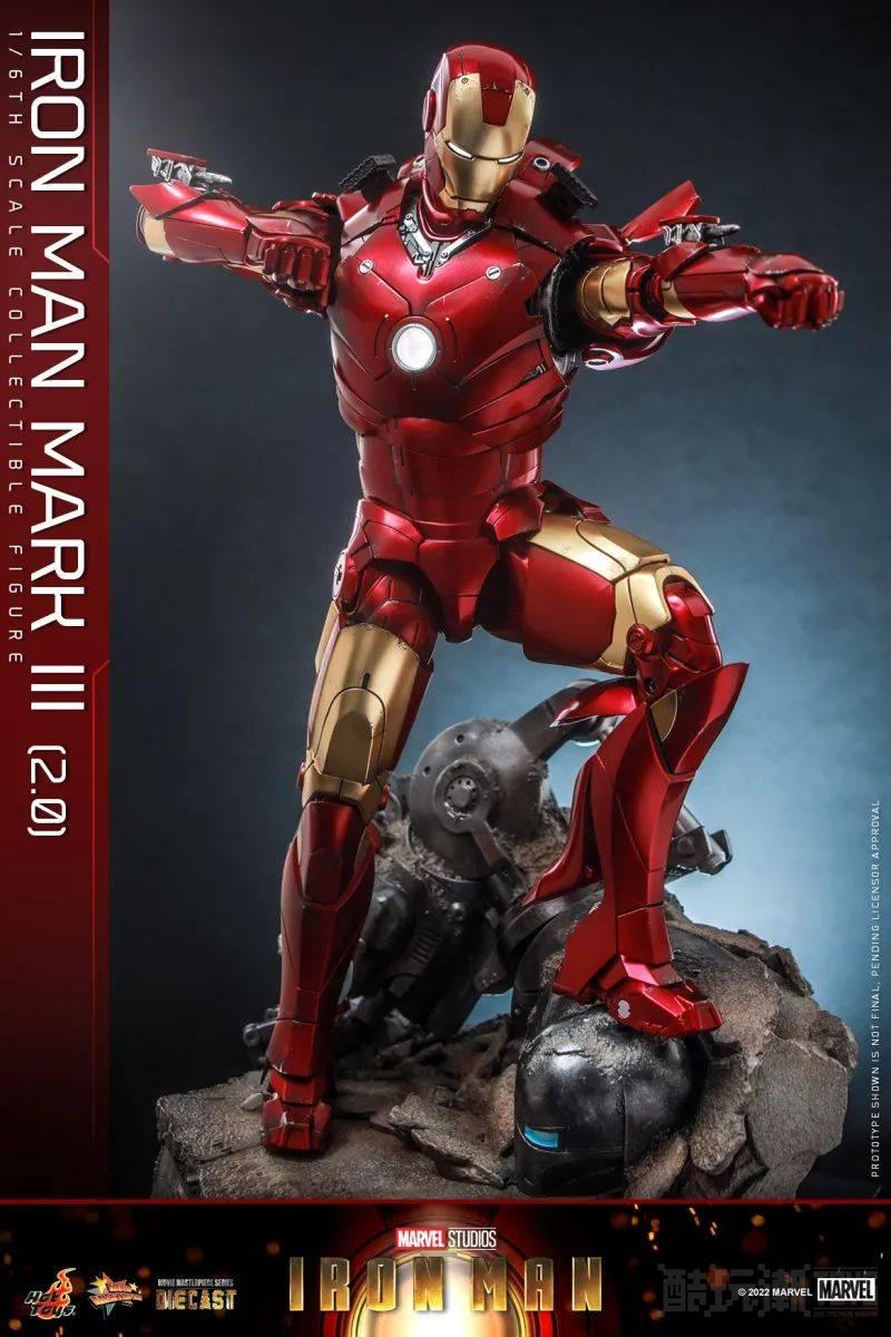 Hot Toys – MMS664D48《钢铁侠》钢铁侠马克3 2.0 版本 1/6 比例收藏级人偶 -1