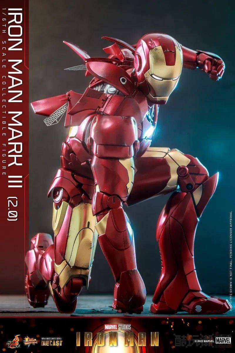 Hot Toys – MMS664D48《钢铁侠》钢铁侠马克3 2.0 版本 1/6 比例收藏级人偶 -1