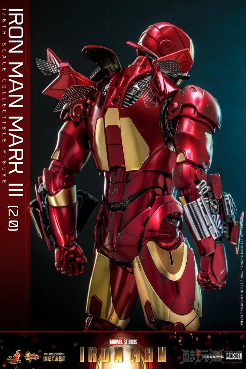 Hot Toys – MMS664D48《钢铁侠》钢铁侠马克3 2.0 版本 1/6 比例收藏级人偶 -1