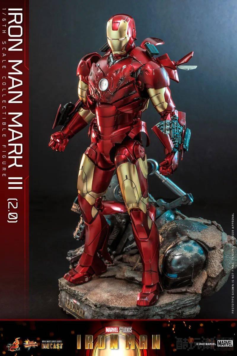 Hot Toys – MMS664D48《钢铁侠》钢铁侠马克3 2.0 版本 1/6 比例收藏级人偶 -1