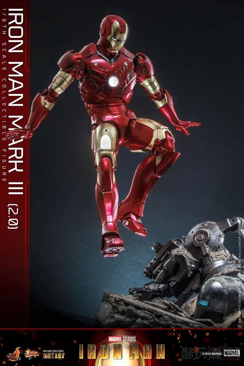 Hot Toys – MMS664D48《钢铁侠》钢铁侠马克3 2.0 版本 1/6 比例收藏级人偶 -1