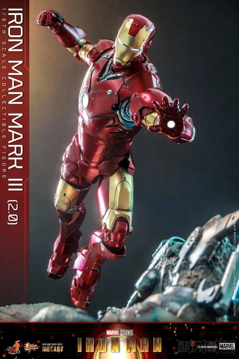 Hot Toys – MMS664D48《钢铁侠》钢铁侠马克3 2.0 版本 1/6 比例收藏级人偶 -1