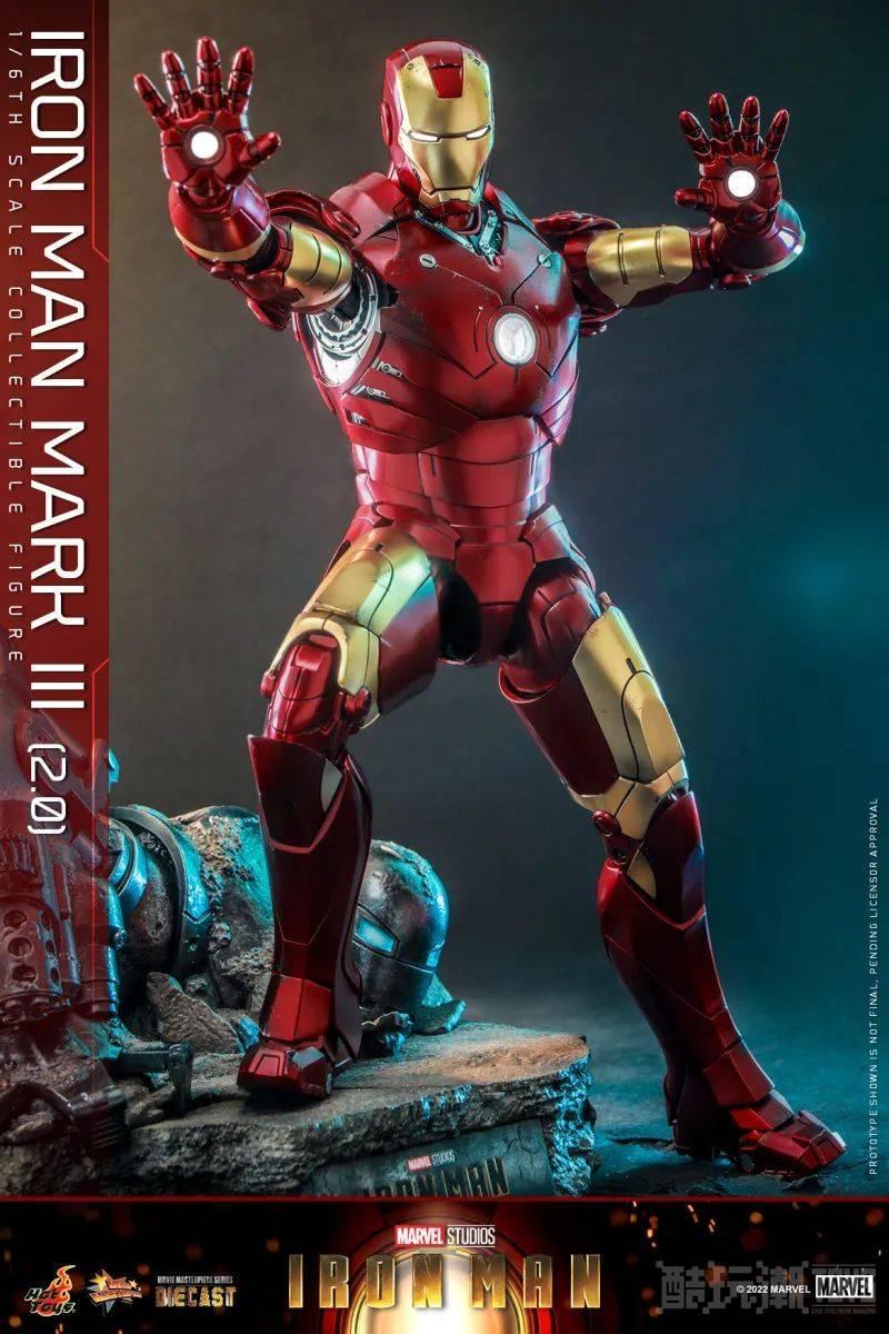 Hot Toys – MMS664D48《钢铁侠》钢铁侠马克3 2.0 版本 1/6 比例收藏级人偶 -1