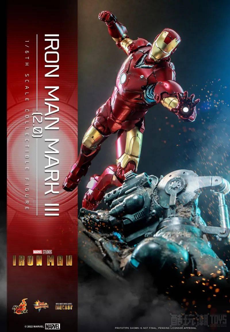 Hot Toys – MMS664D48《钢铁侠》钢铁侠马克3 2.0 版本 1/6 比例收藏级人偶 -1