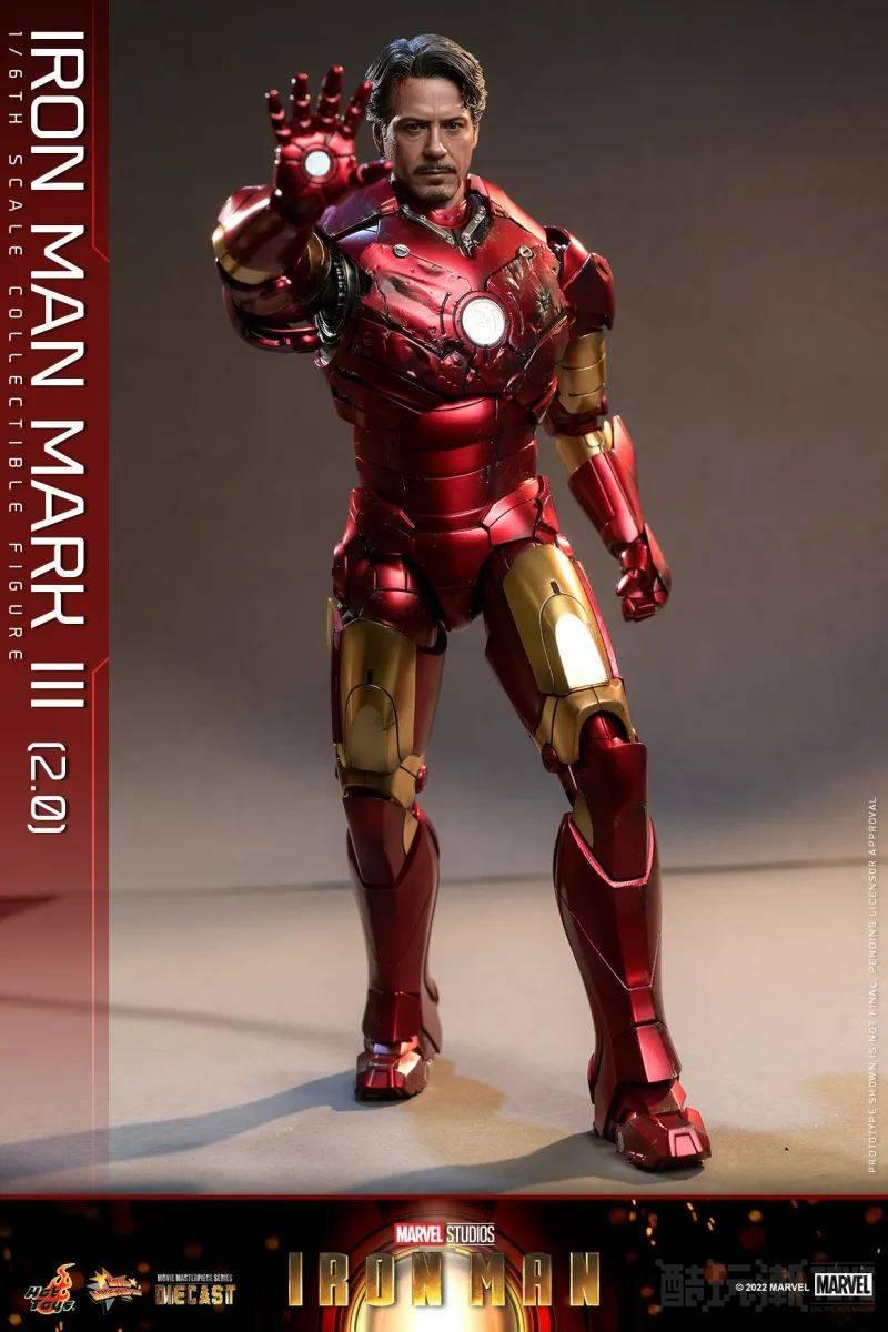 Hot Toys – MMS664D48《钢铁侠》钢铁侠马克3 2.0 版本 1/6 比例收藏级人偶 -1