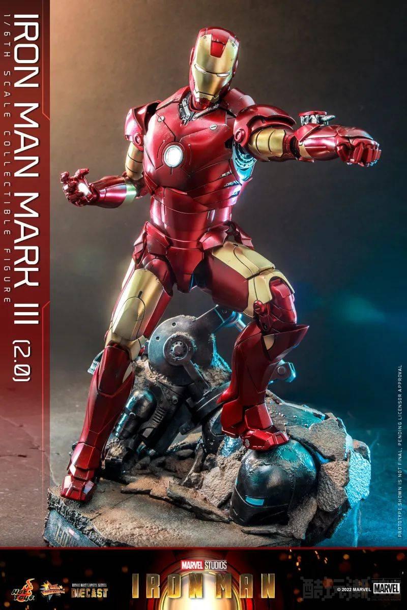 Hot Toys – MMS664D48《钢铁侠》钢铁侠马克3 2.0 版本 1/6 比例收藏级人偶 -1