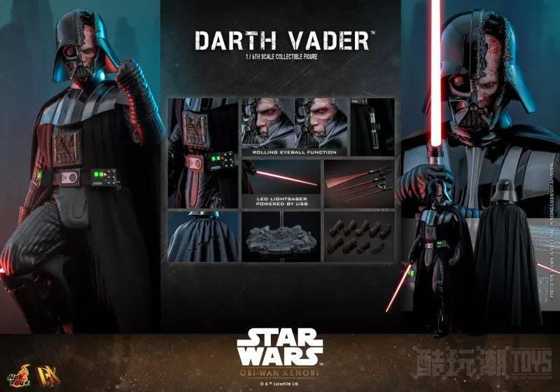 Hot Toys – [DX27] -《欧比旺·肯诺比》达斯·维达（Darth Vader）1/6 比例收藏级人偶 -1