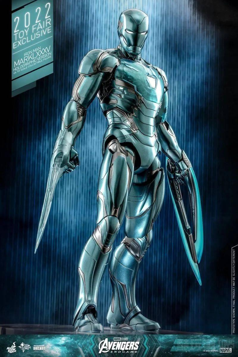 Hot Toys《终局之战》钢铁人马克85（全息影像版本）1/6 比例收藏级人偶【Summer Showcase 2022限定】 -1