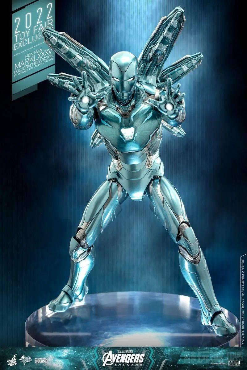 Hot Toys《终局之战》钢铁人马克85（全息影像版本）1/6 比例收藏级人偶【Summer Showcase 2022限定】 -1