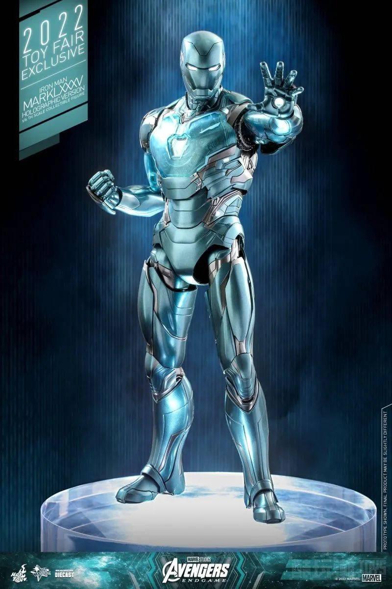 Hot Toys《终局之战》钢铁人马克85（全息影像版本）1/6 比例收藏级人偶【Summer Showcase 2022限定】 -1