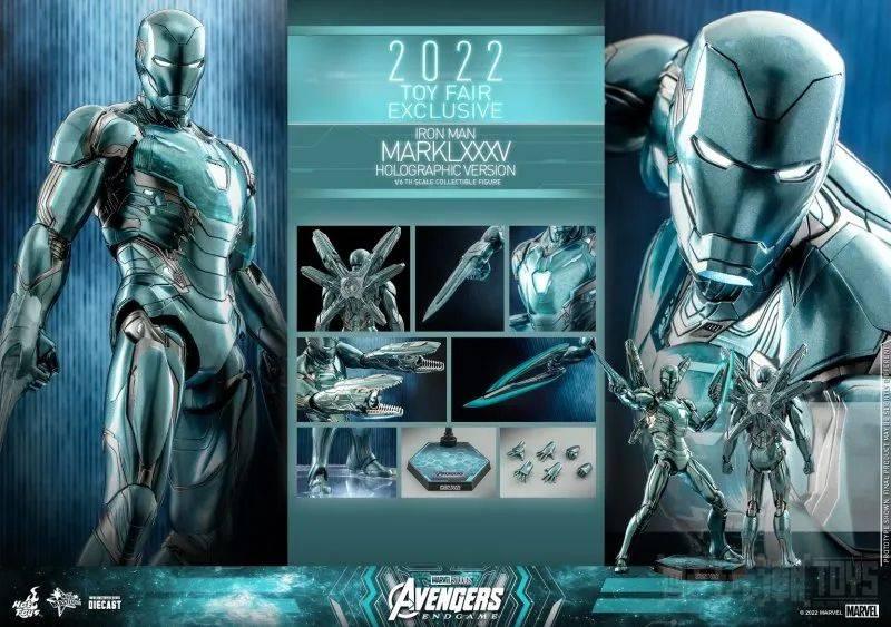 Hot Toys《终局之战》钢铁人马克85（全息影像版本）1/6 比例收藏级人偶【Summer Showcase 2022限定】 -1