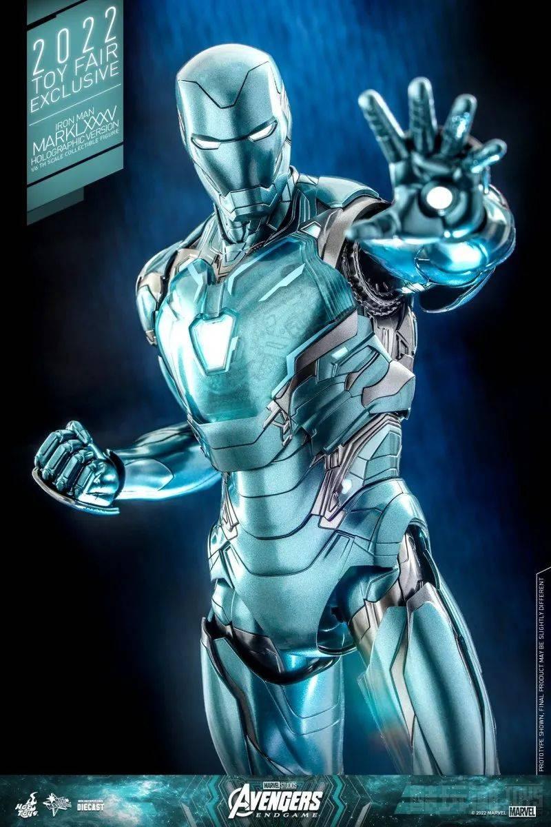 Hot Toys《终局之战》钢铁人马克85（全息影像版本）1/6 比例收藏级人偶【Summer Showcase 2022限定】 -1