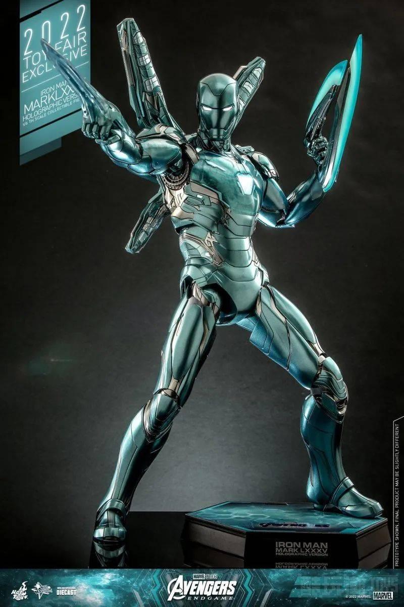 Hot Toys《终局之战》钢铁人马克85（全息影像版本）1/6 比例收藏级人偶【Summer Showcase 2022限定】 -1