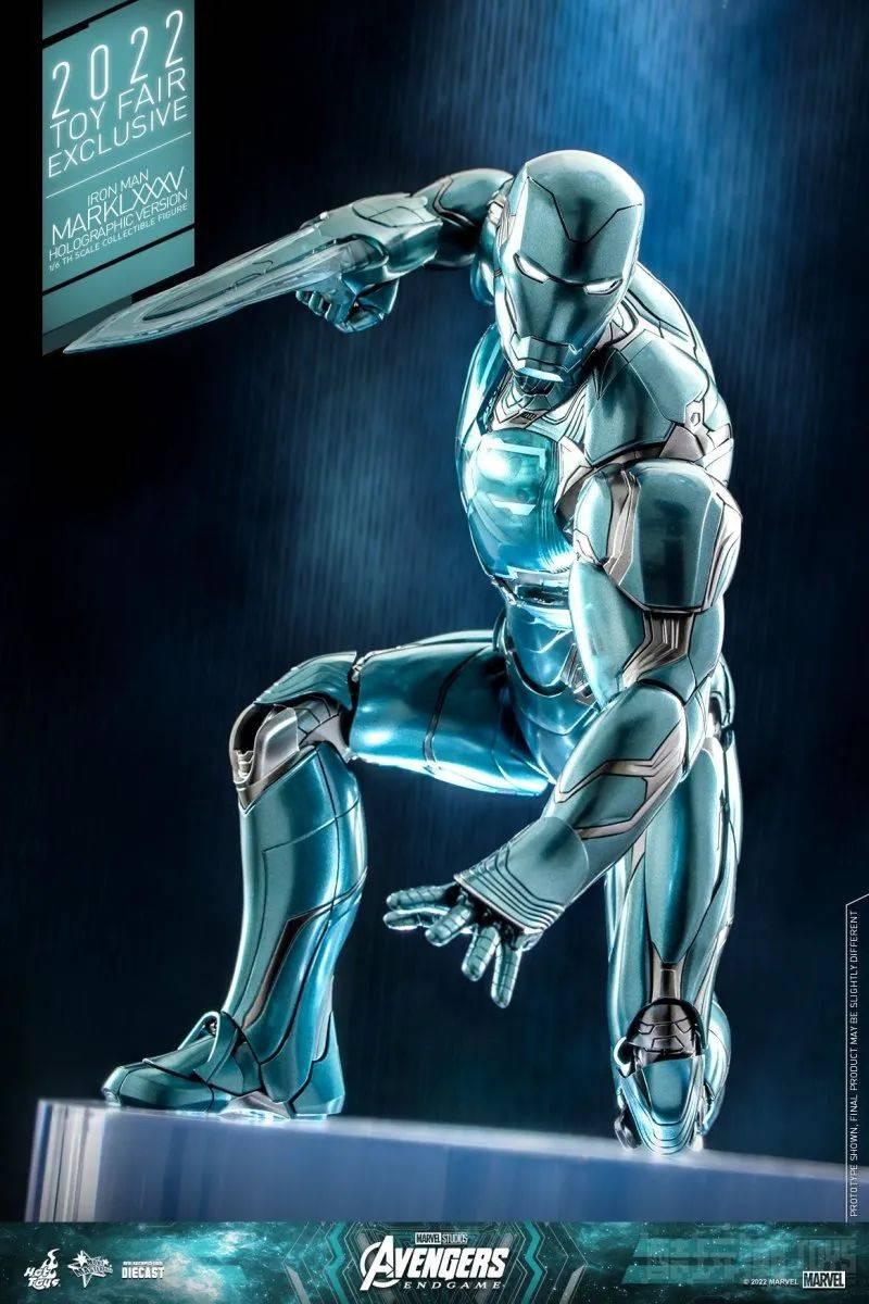 Hot Toys《终局之战》钢铁人马克85（全息影像版本）1/6 比例收藏级人偶【Summer Showcase 2022限定】 -1