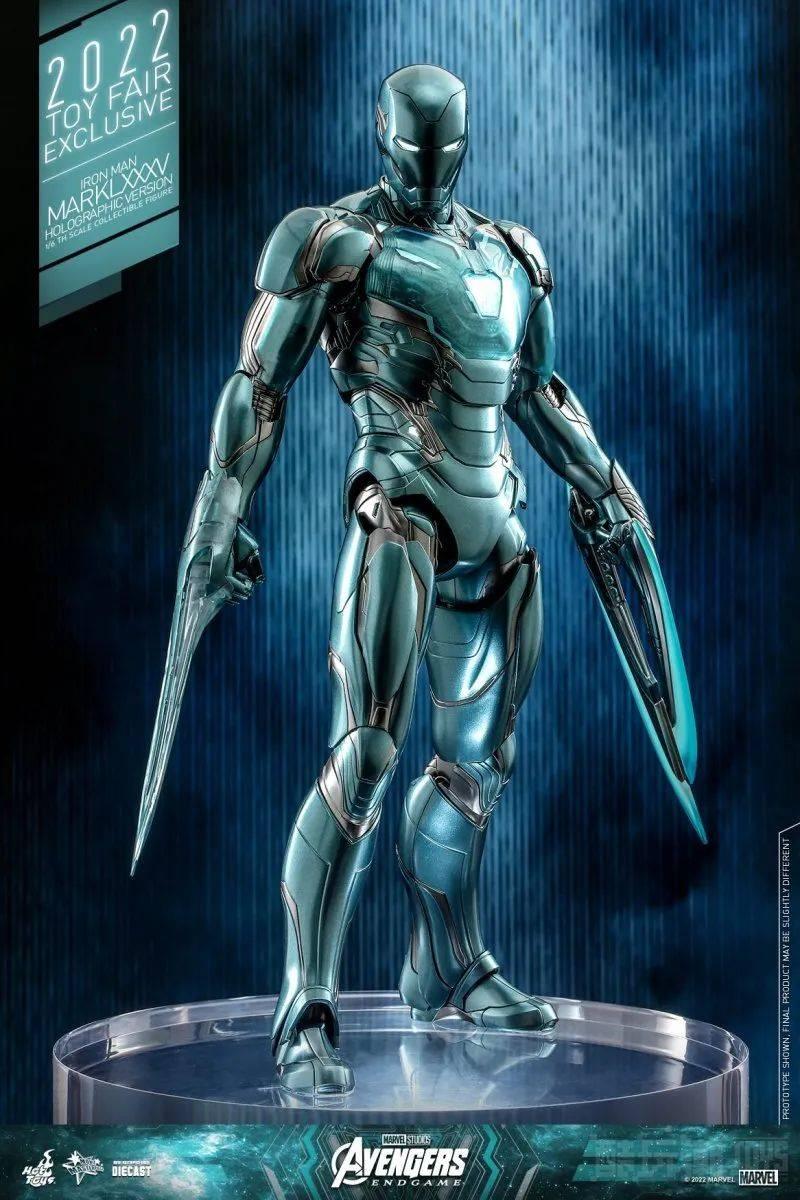 Hot Toys《终局之战》钢铁人马克85（全息影像版本）1/6 比例收藏级人偶【Summer Showcase 2022限定】 -1
