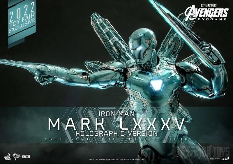 Hot Toys《终局之战》钢铁人马克85（全息影像版本）1/6 比例收藏级人偶【Summer Showcase 2022限定】 -1