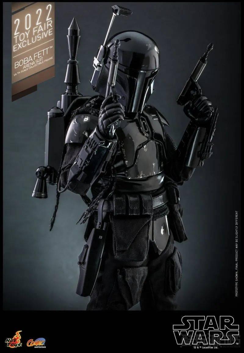 Hot Toys《星际大战》波巴·费特（竞技场服装）1/6 比例收藏级人偶 -1