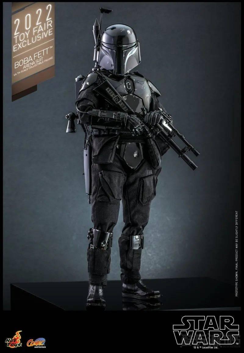 Hot Toys《星际大战》波巴·费特（竞技场服装）1/6 比例收藏级人偶 -1