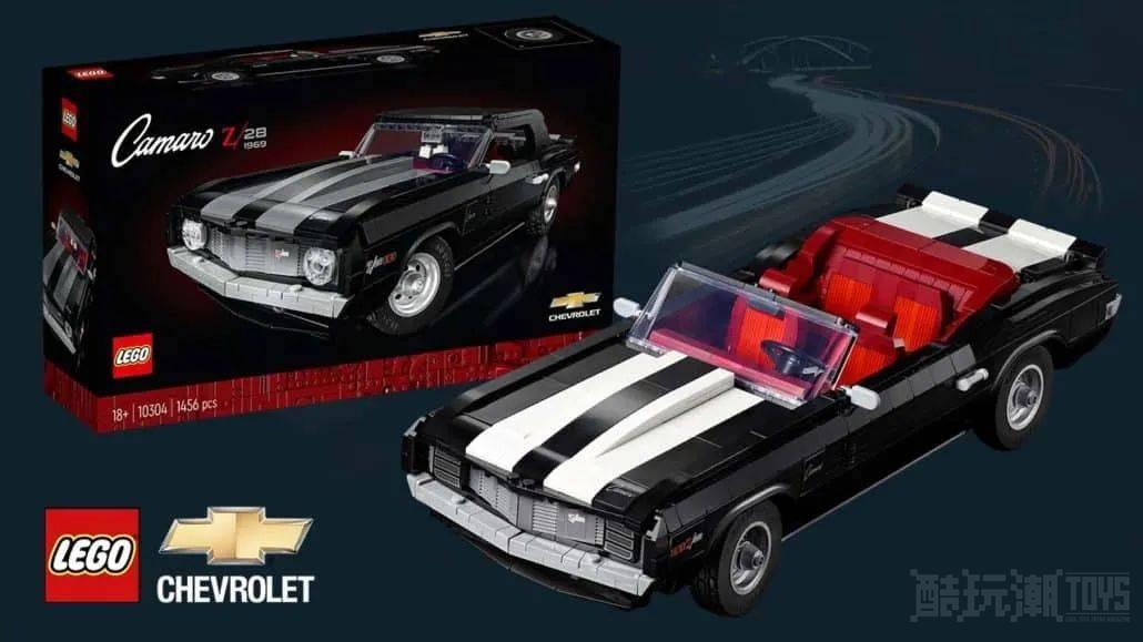 致敬1969年经典肌肉车！乐高ICONS套装10304雪佛兰Camaro Z/28正式发布！ -1