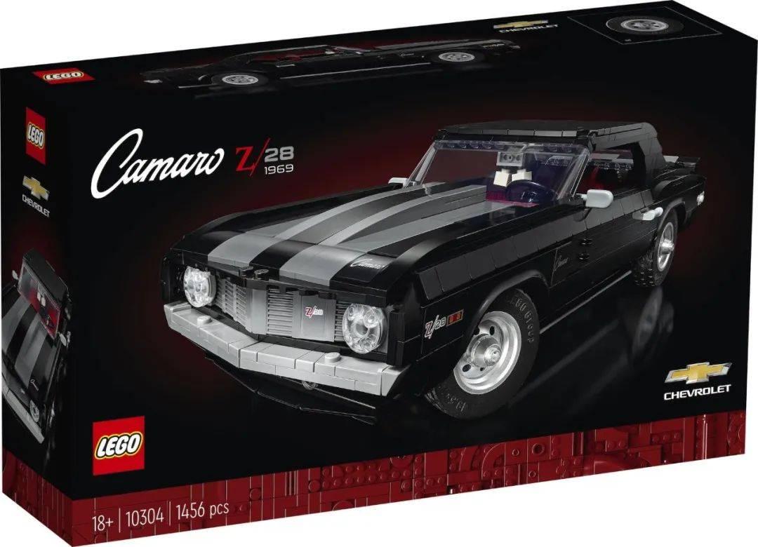致敬1969年经典肌肉车！乐高ICONS套装10304雪佛兰Camaro Z/28正式发布！ -1