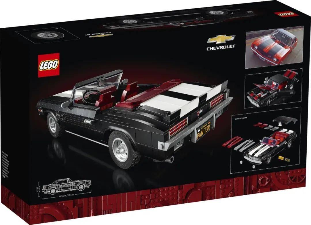 致敬1969年经典肌肉车！乐高ICONS套装10304雪佛兰Camaro Z/28正式发布！ -1