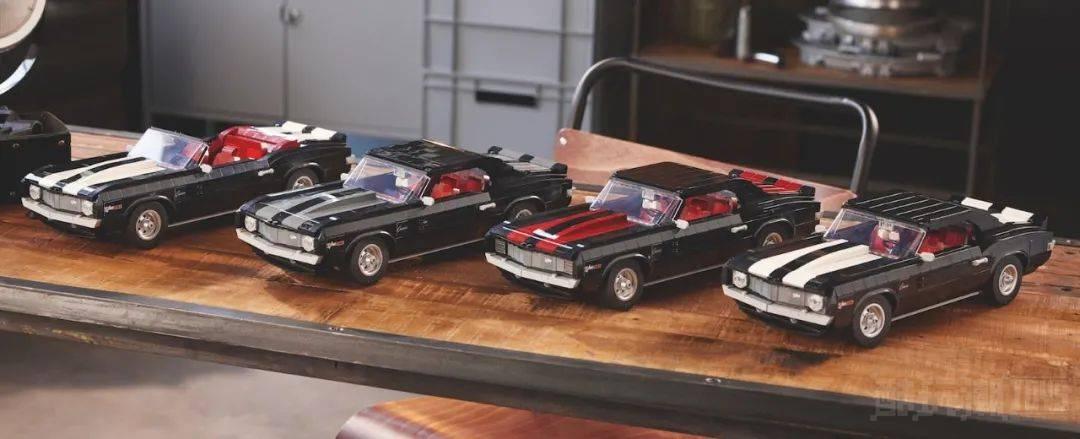 致敬1969年经典肌肉车！乐高ICONS套装10304雪佛兰Camaro Z/28正式发布！ -1