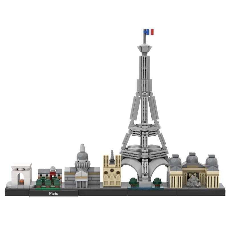 巴黎天际线 (21044) mod Paris Skyline (21044) mod -1