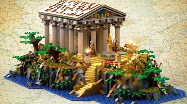 《希腊神庙》再次入审~本轮第46个万票乐高Ideas作品就此诞生！