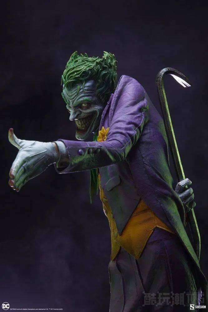 Sideshow Premium Format Figure 系列 DC「小丑」全身雕像 扭曲笑容的背后是致人于死地的意图！ -1