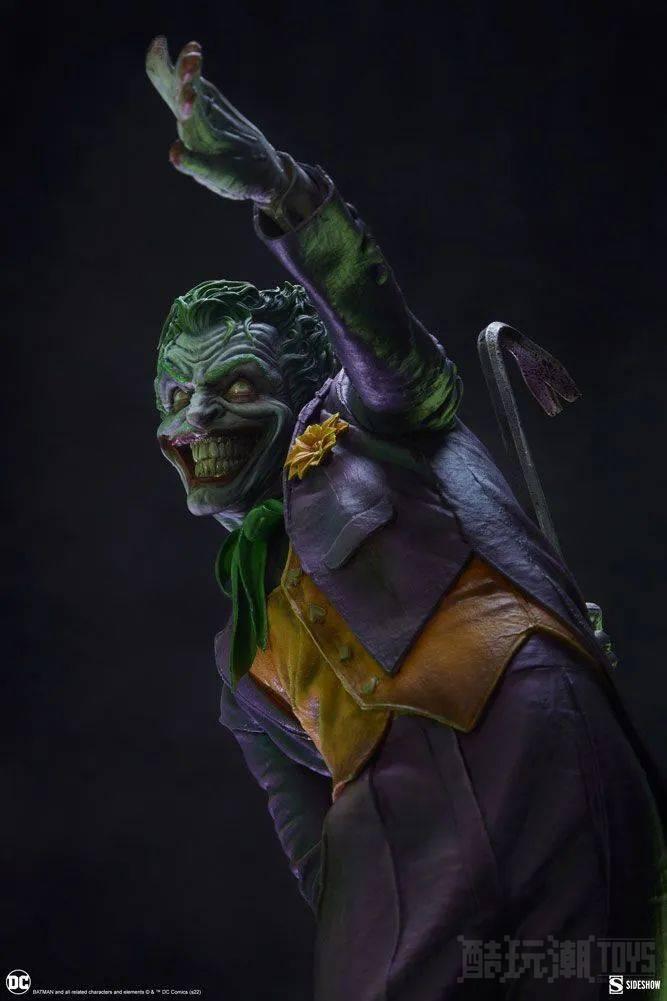 Sideshow Premium Format Figure 系列 DC「小丑」全身雕像 扭曲笑容的背后是致人于死地的意图！ -1