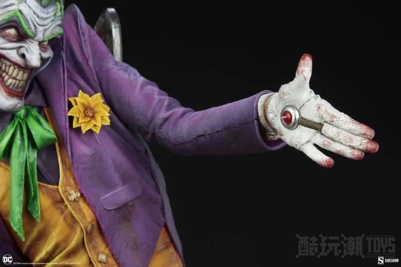 Sideshow Premium Format Figure 系列 DC「小丑」全身雕像 扭曲笑容的背后是致人于死地的意图！ -1