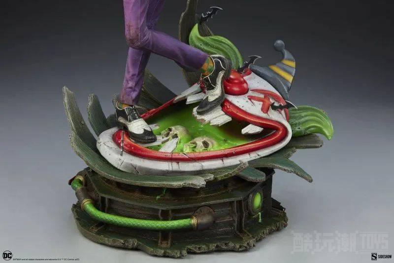 Sideshow Premium Format Figure 系列 DC「小丑」全身雕像 扭曲笑容的背后是致人于死地的意图！ -1