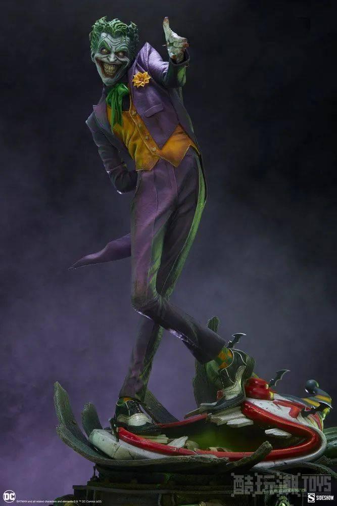 Sideshow Premium Format Figure 系列 DC「小丑」全身雕像 扭曲笑容的背后是致人于死地的意图！ -1