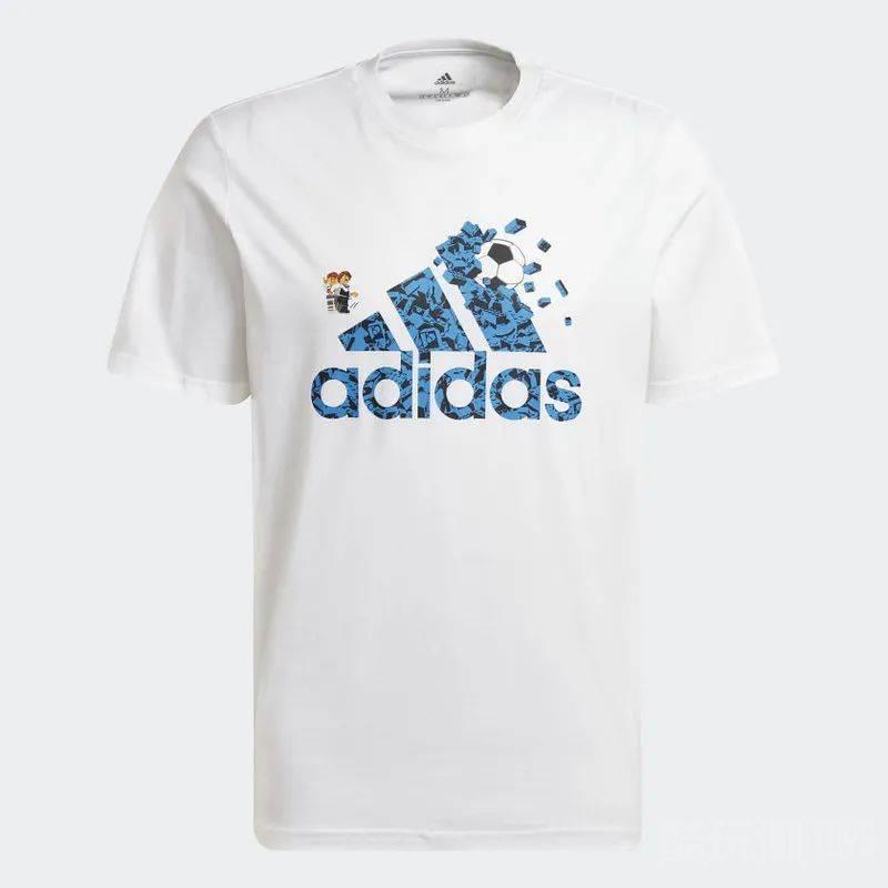 全新乐高 X 阿迪达斯联名款足球T恤发布 -1