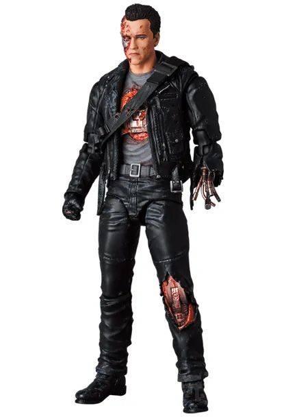 I’ll be back！MAFEX《终结者2》T-800 战损ver. 超经典大拇指场景立体化！ -1