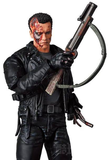 I’ll be back！MAFEX《终结者2》T-800 战损ver. 超经典大拇指场景立体化！ -1