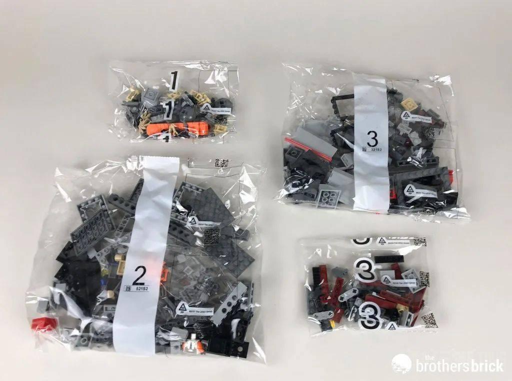 乐高星球大战75337AT-TE步行机开箱评测 -1 乐高星球大战75337AT-TE步行机开箱评测 -1