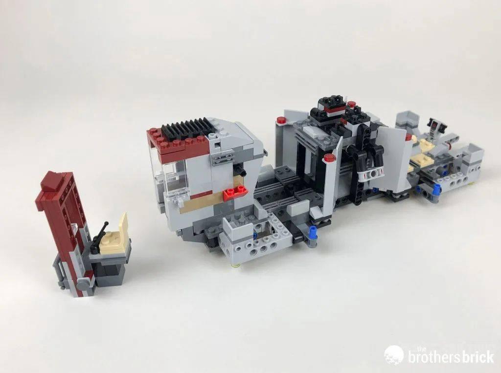 乐高星球大战75337AT-TE步行机开箱评测 -1 乐高星球大战75337AT-TE步行机开箱评测 -1