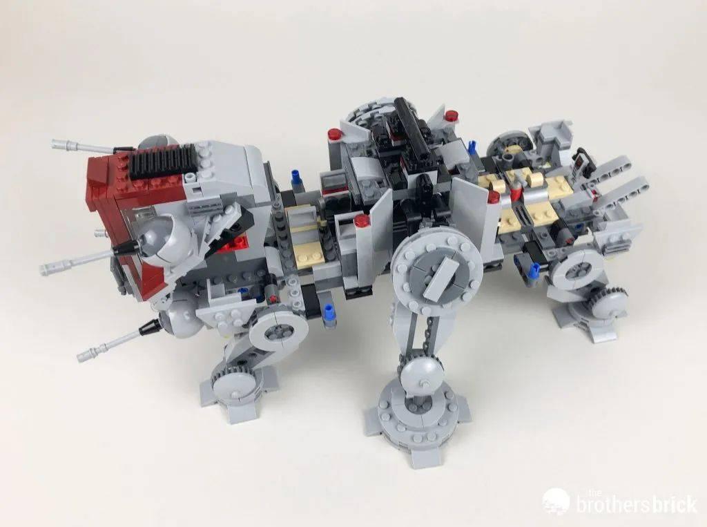 乐高星球大战75337AT-TE步行机开箱评测 -1 乐高星球大战75337AT-TE步行机开箱评测 -1
