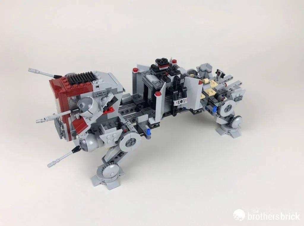 乐高星球大战75337AT-TE步行机开箱评测 -1 乐高星球大战75337AT-TE步行机开箱评测 -1