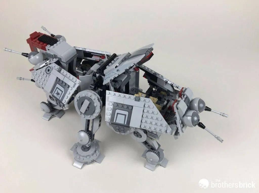 乐高星球大战75337AT-TE步行机开箱评测 -1 乐高星球大战75337AT-TE步行机开箱评测 -1