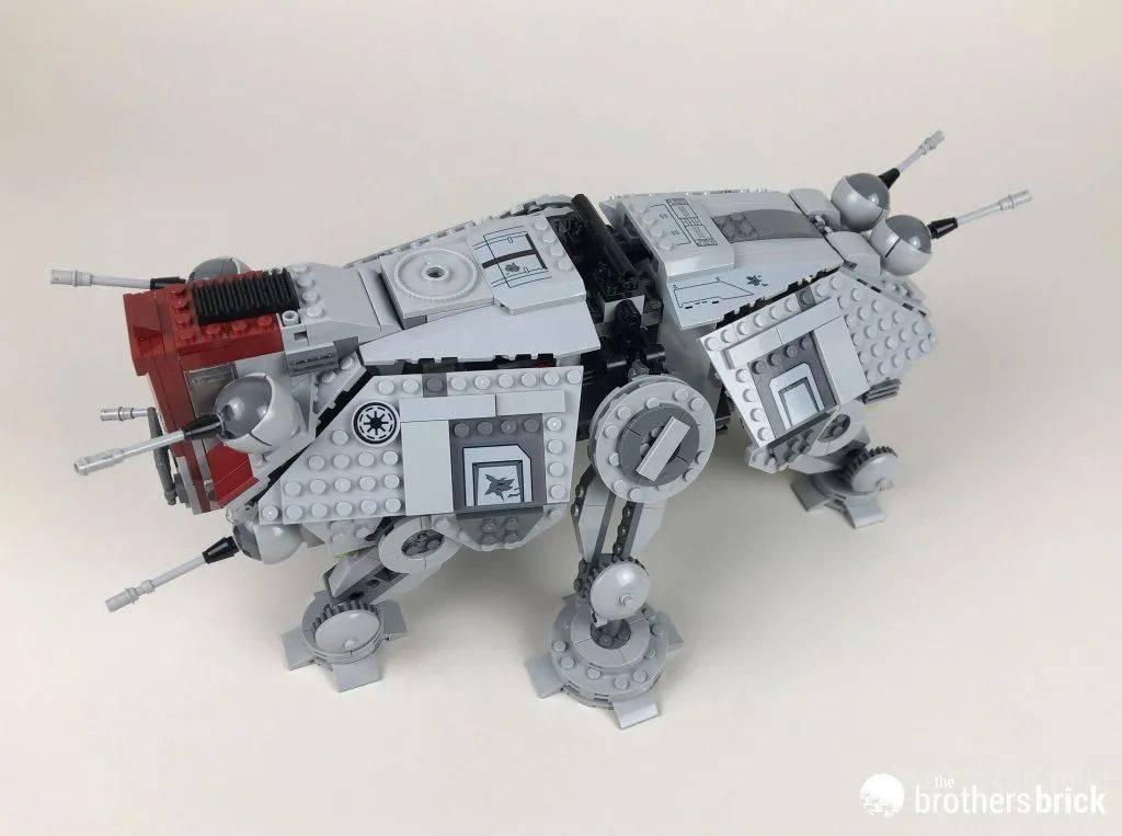 乐高星球大战75337AT-TE步行机开箱评测 -1 乐高星球大战75337AT-TE步行机开箱评测 -1