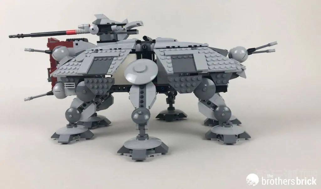 乐高星球大战75337AT-TE步行机开箱评测 -1 乐高星球大战75337AT-TE步行机开箱评测 -1