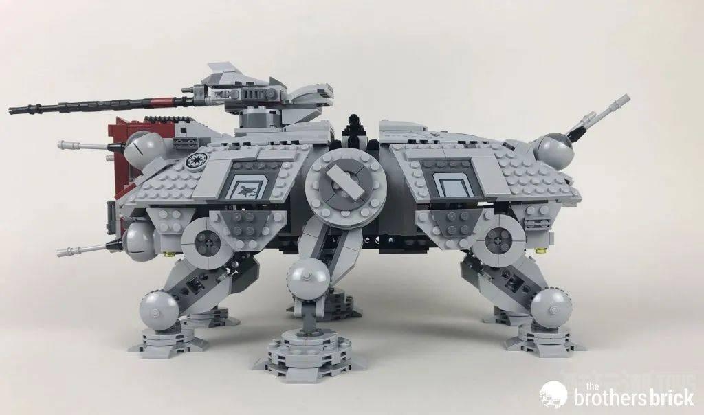乐高星球大战75337AT-TE步行机开箱评测 -1 乐高星球大战75337AT-TE步行机开箱评测 -1