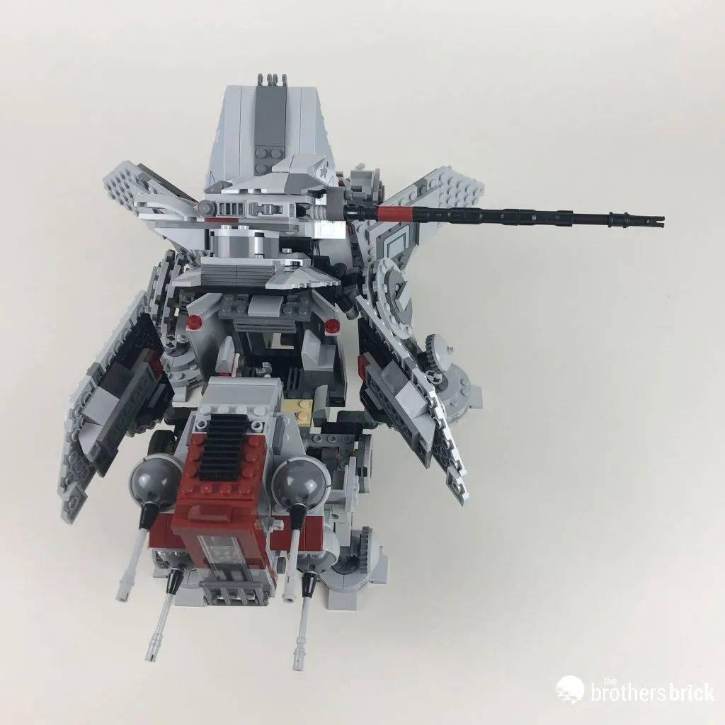乐高星球大战75337AT-TE步行机开箱评测 -1 乐高星球大战75337AT-TE步行机开箱评测 -1
